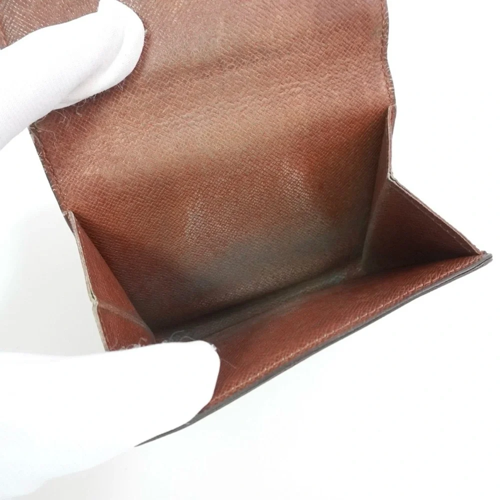 Authentic Louis Vuitton LV Classic Monogram Flowers Canvas Envelop Sarah Wallet - Picture 10 of 12